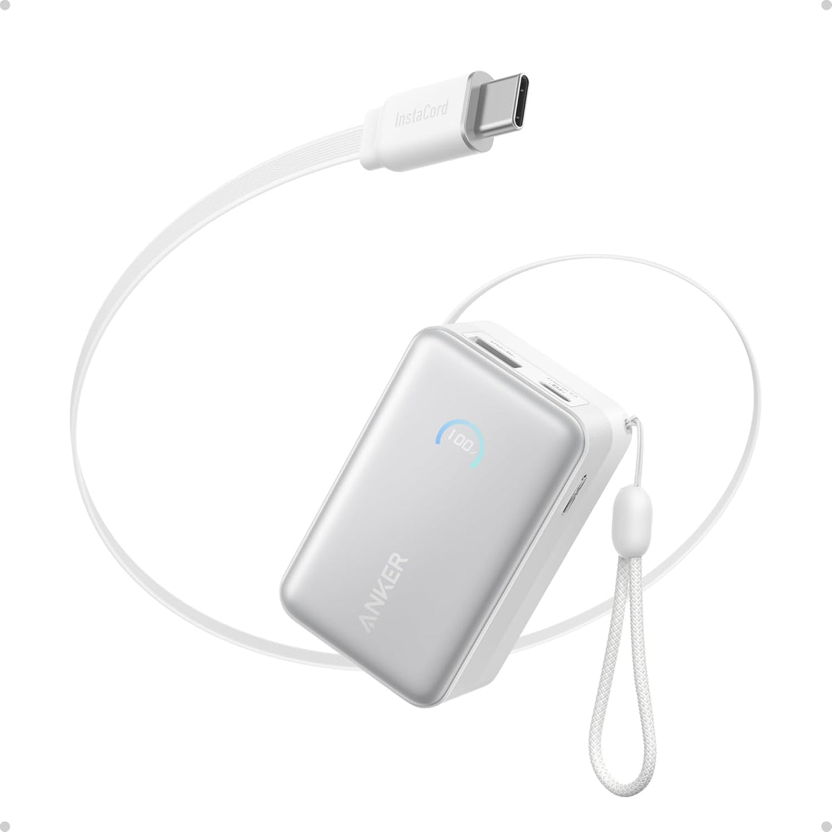 Anker Nano Portable Charger, 10K 45W Max Compact Power Bank