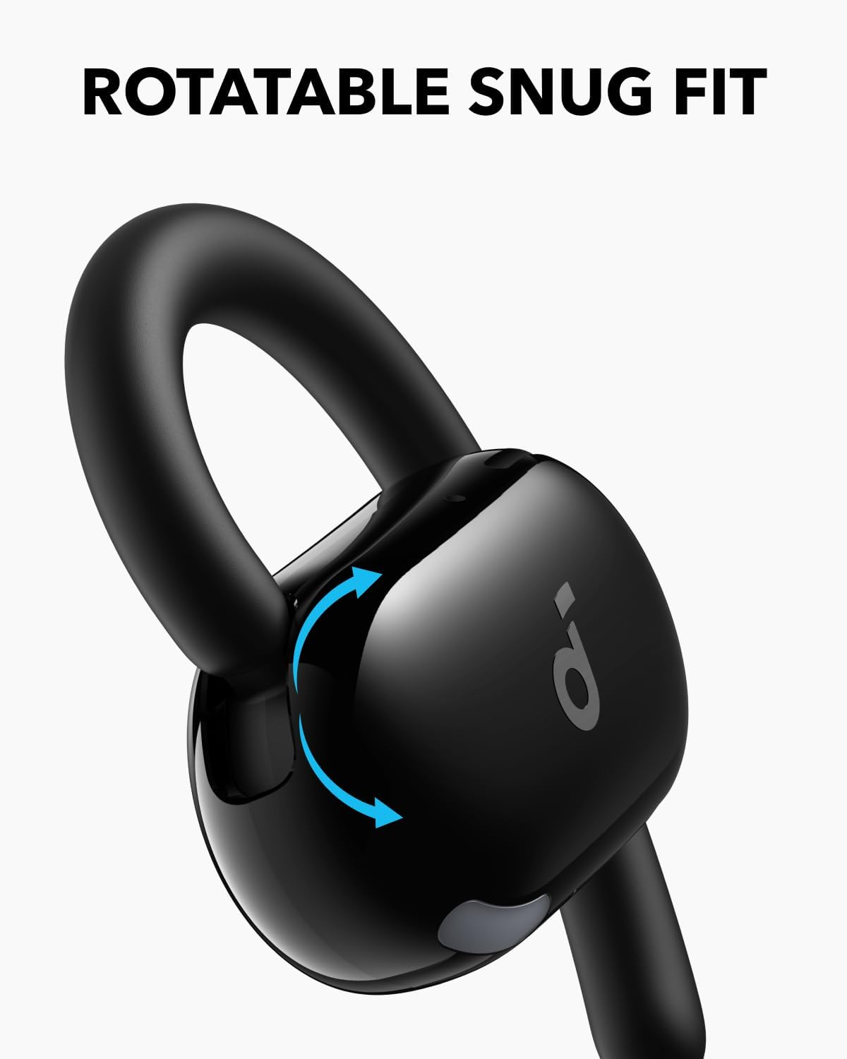 Soundcore V20i by Anker Open-Ear Headphones, Adjustable Ear Hooks, Wireless Earbuds