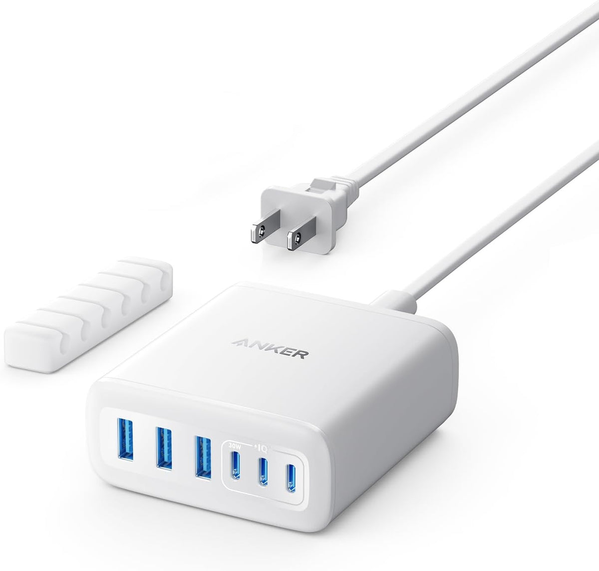 Anker Desktop Charger,  112W Max 6-Port Charging Station