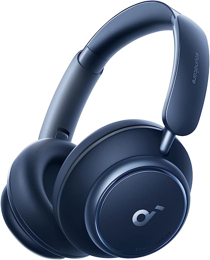 Soundcore Space Q45 Adaptive Active Noise Cancelling Headphones Black/White/Blue
