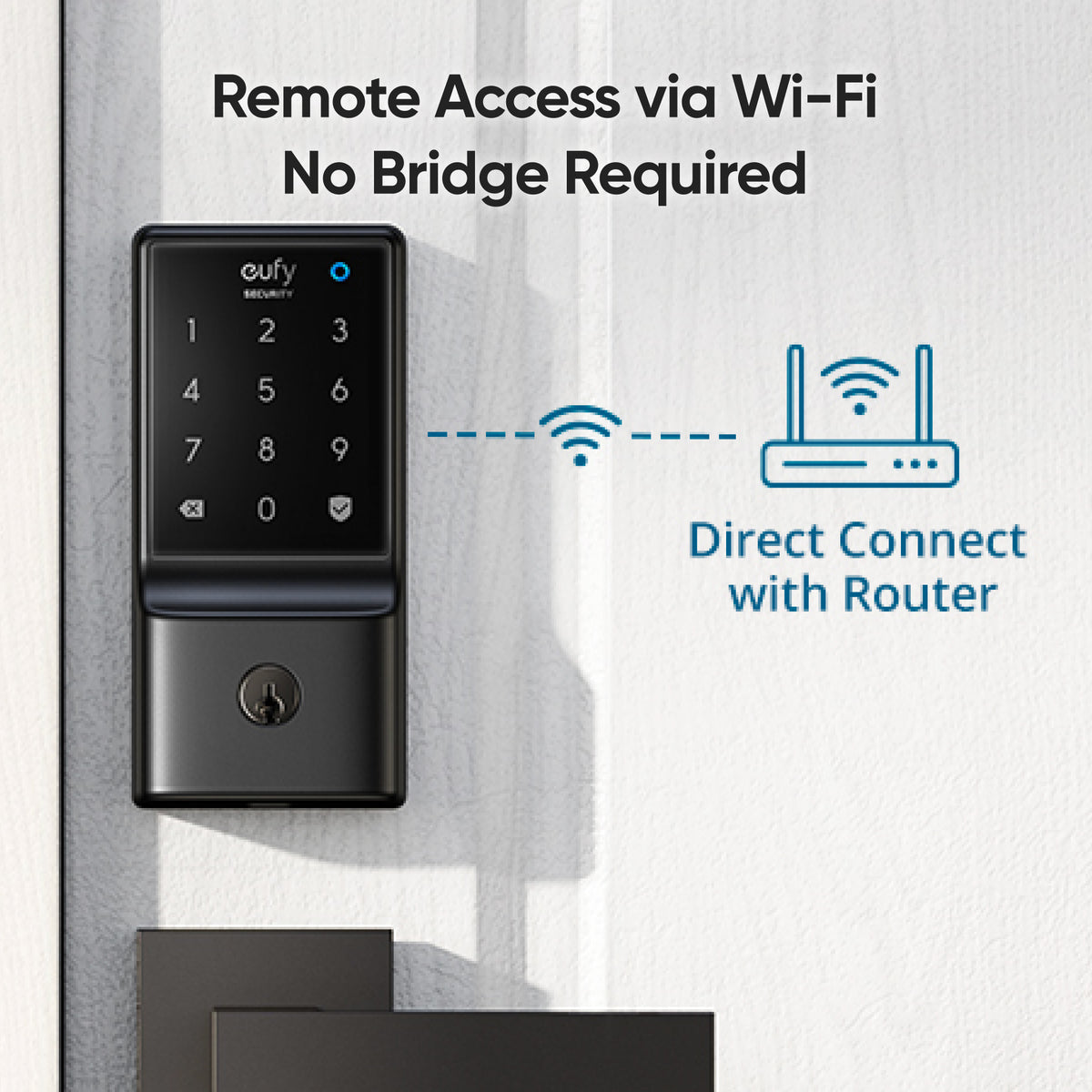 eufy E340 Video Doorbell and eufy C210 Smart Lock Bundle