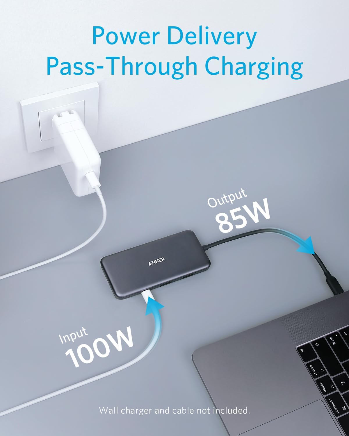Anker 7-in-1 USB C Hub with 4K HDMI, 100W Power Delivery
