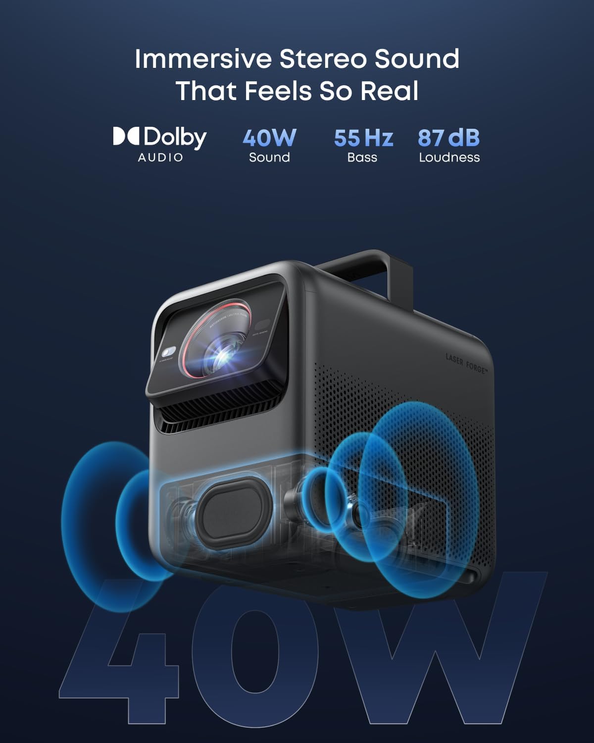 NEBULA X1 Triple Laser 4K Projector