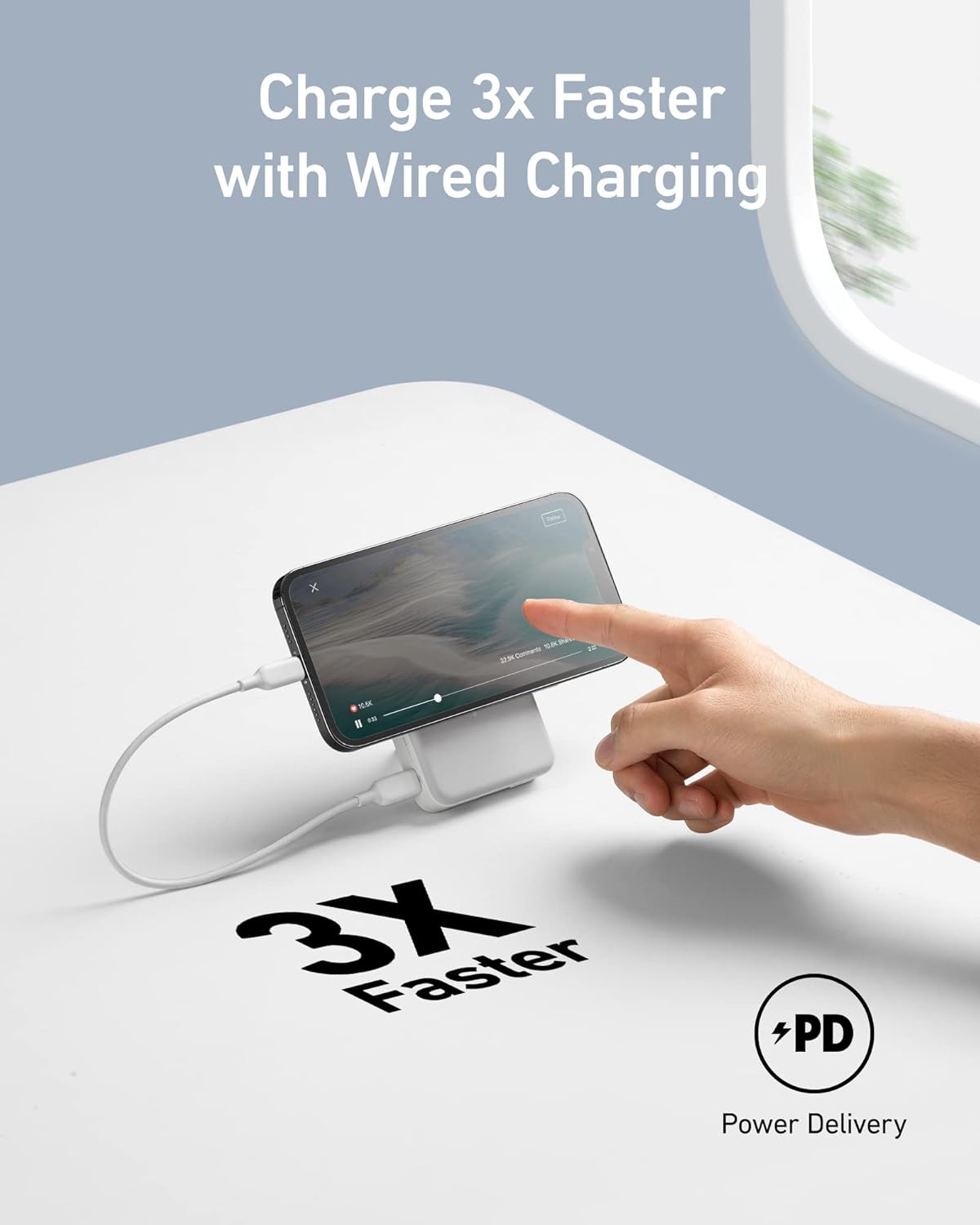 Anker 633 Magnetic Battery 10,000mAh Wireless Portable Charger
