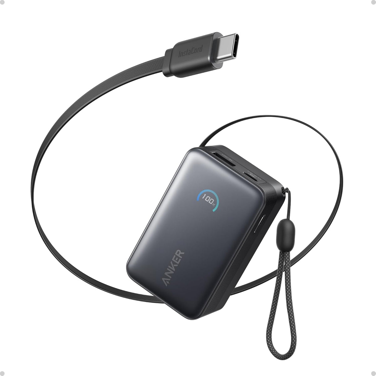 Anker Nano Portable Charger, 10K 45W Max Compact Power Bank