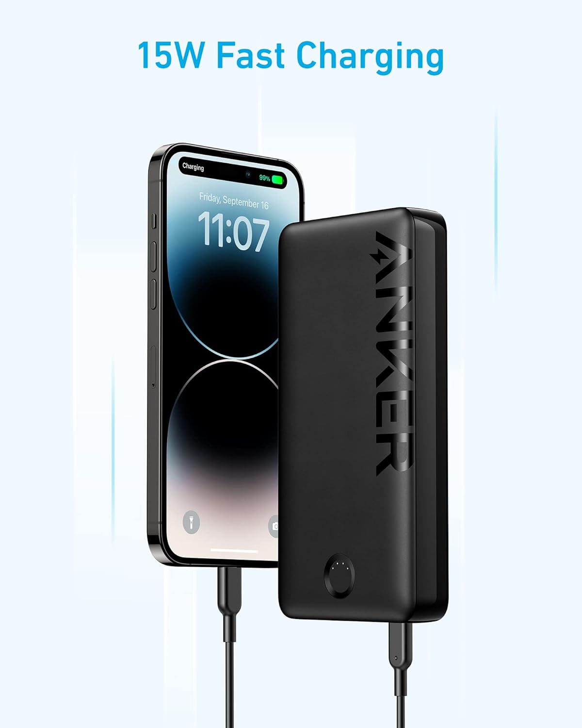 Anker Portable Charger, 20,000mAh Power Bank