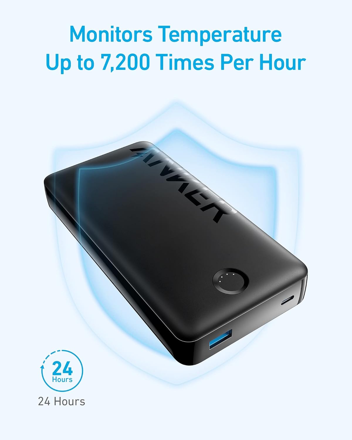 Anker Portable Charger, 20,000mAh Power Bank