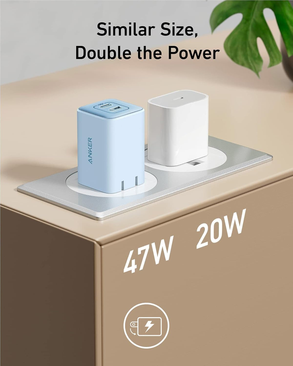 Anker USB C Charger 47W, 523 Charger (Nano 3)