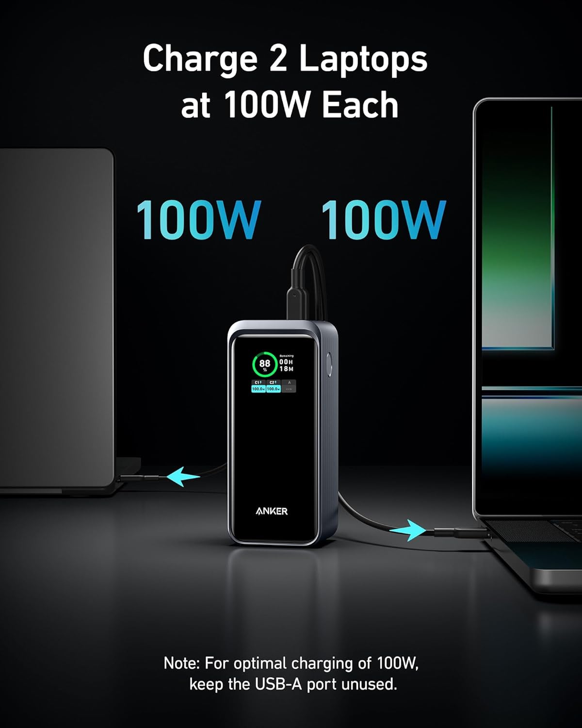 Anker Prime 20,000mAh Power Bank (200W) with 100W Charging Base