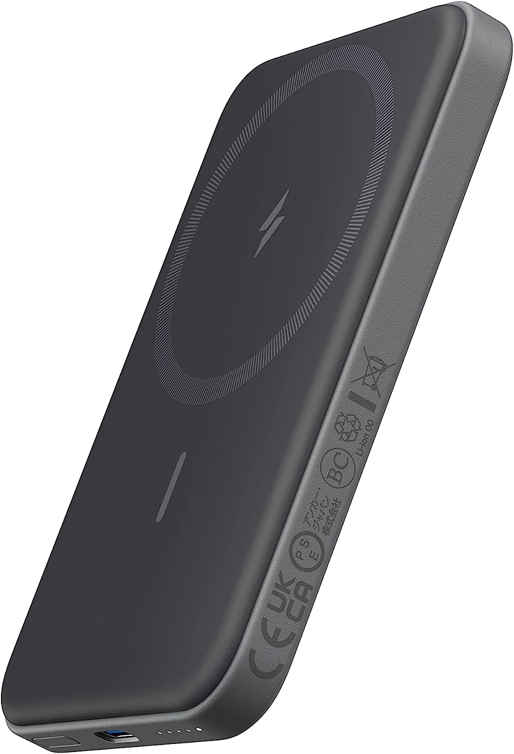 Anker 621 Magnetic Battery (MagGo), 5000mAh Magnetic Wireless Portable Charger with USB-C Cable