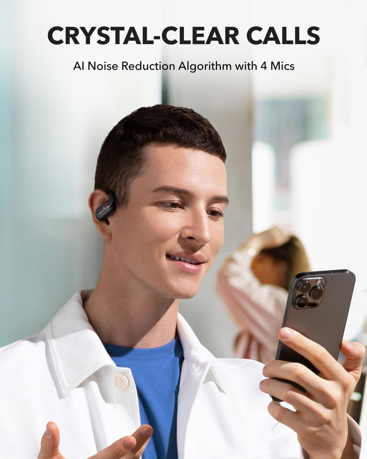Soundcore by Anker V30i Open-Ear Headphones, Wireless Earbuds
