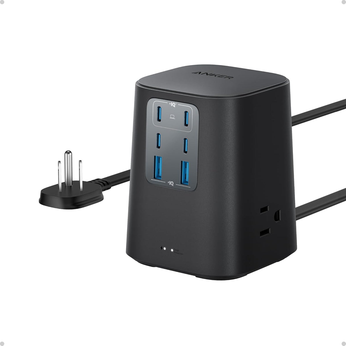 Anker Charging Station(100W), 9-in-1 USB C Power Strip