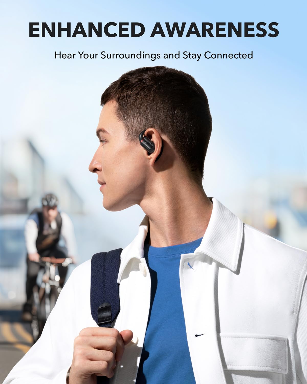 Soundcore by Anker V30i Open-Ear Headphones, Wireless Earbuds