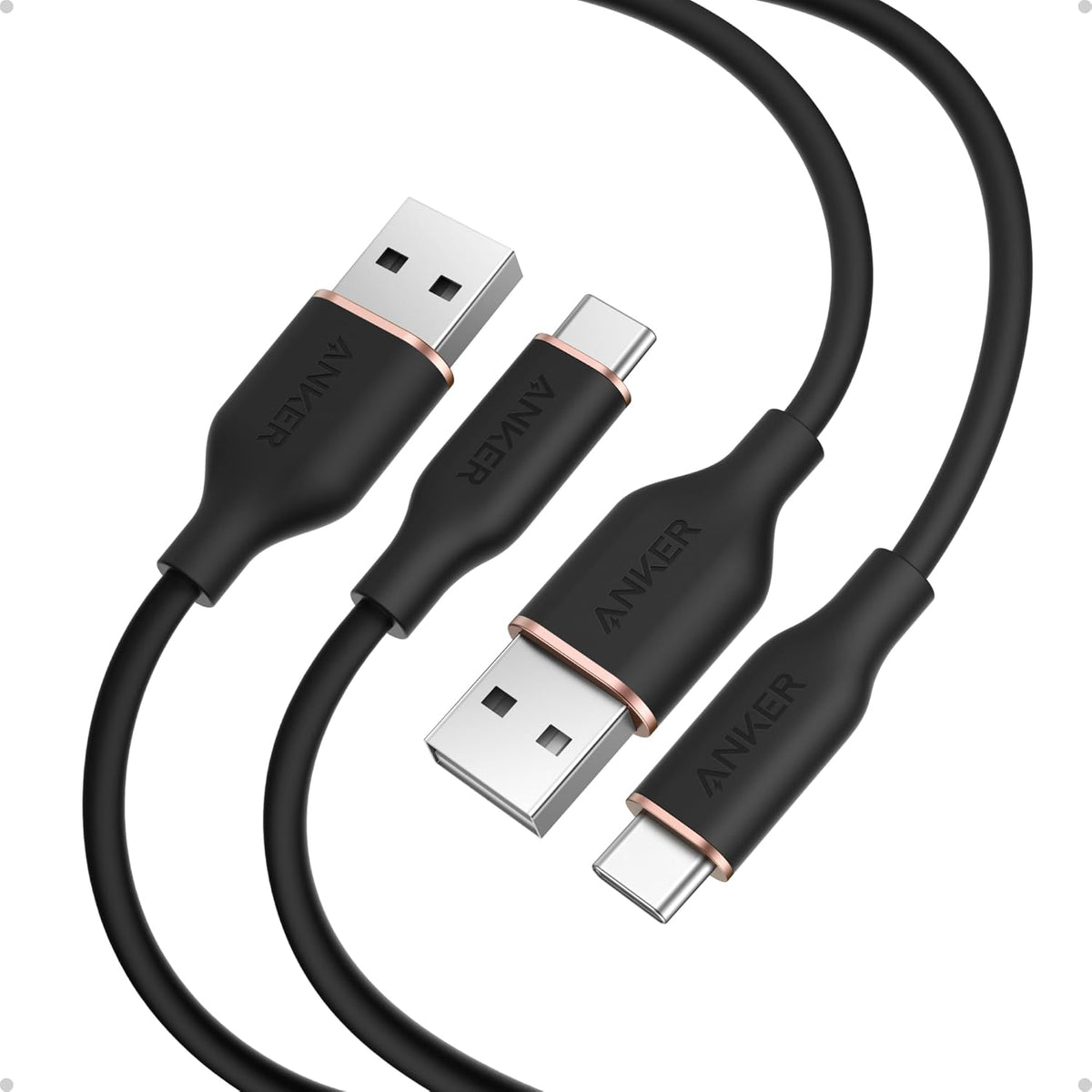 Anker Flow Cable, USB-A to USB-C Cable(Black)