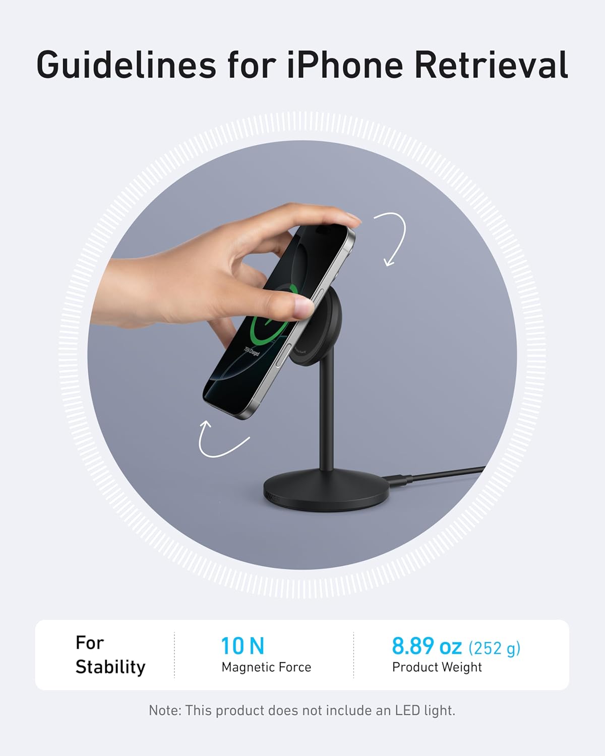 Anker MagGo Wireless Charger (Stand)