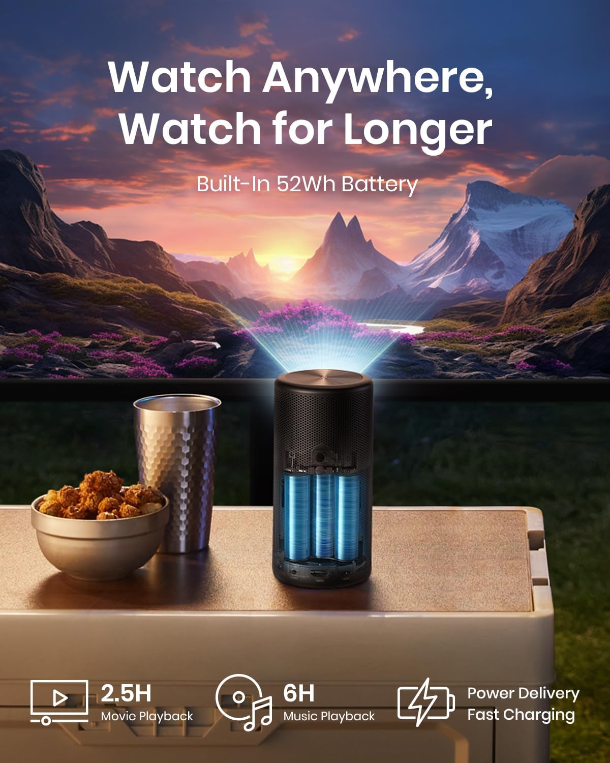 NEBULA Capsule Air Google TV Projector