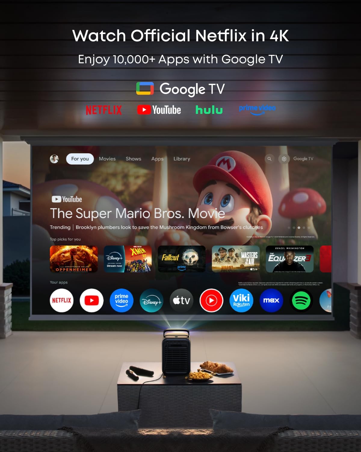 NEBULA X1 Triple Laser 4K Projector