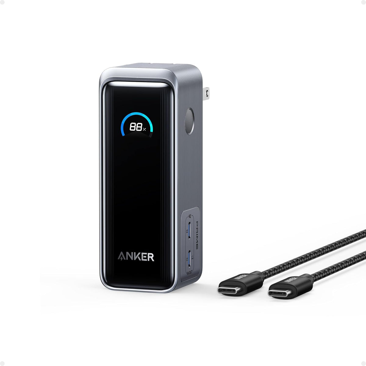 Anker Prime Power Bank, 9,600mAh Battery Pack with 65W Output