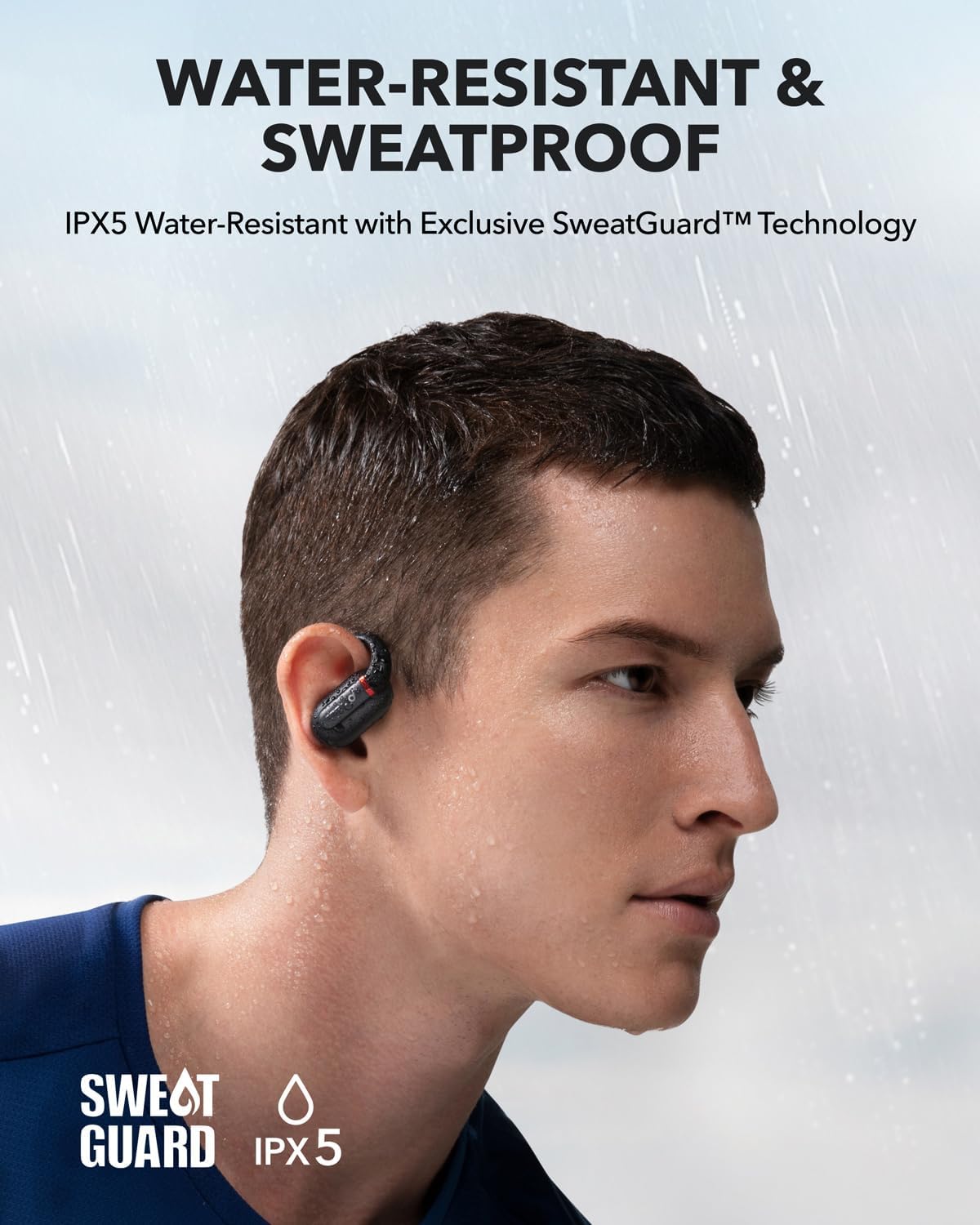 Soundcore by Anker V30i Open-Ear Headphones, Wireless Earbuds