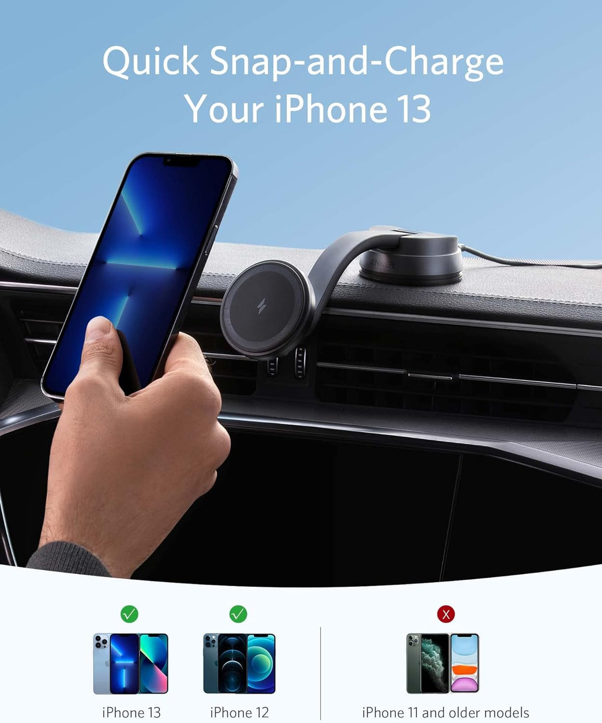 Anker Magnetic Wireless Charger (MagGo)