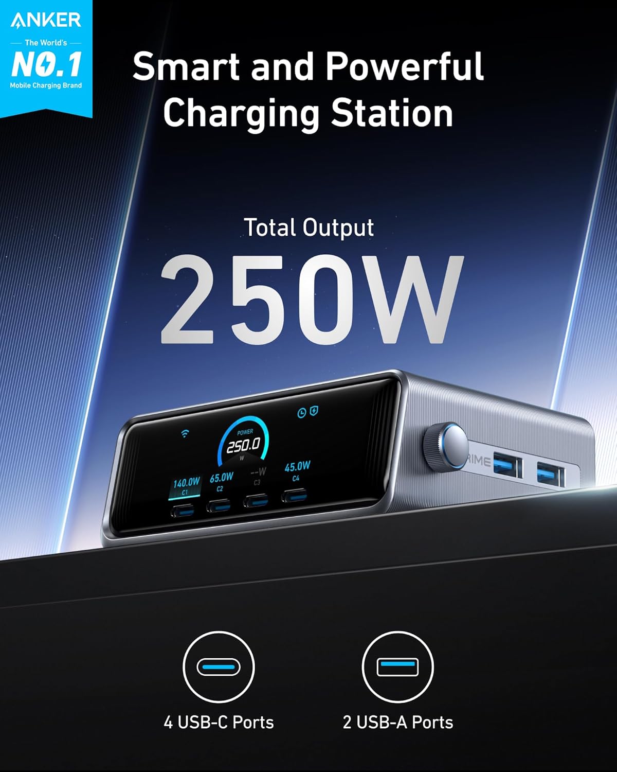 Anker Prime 250W USB-C Charger