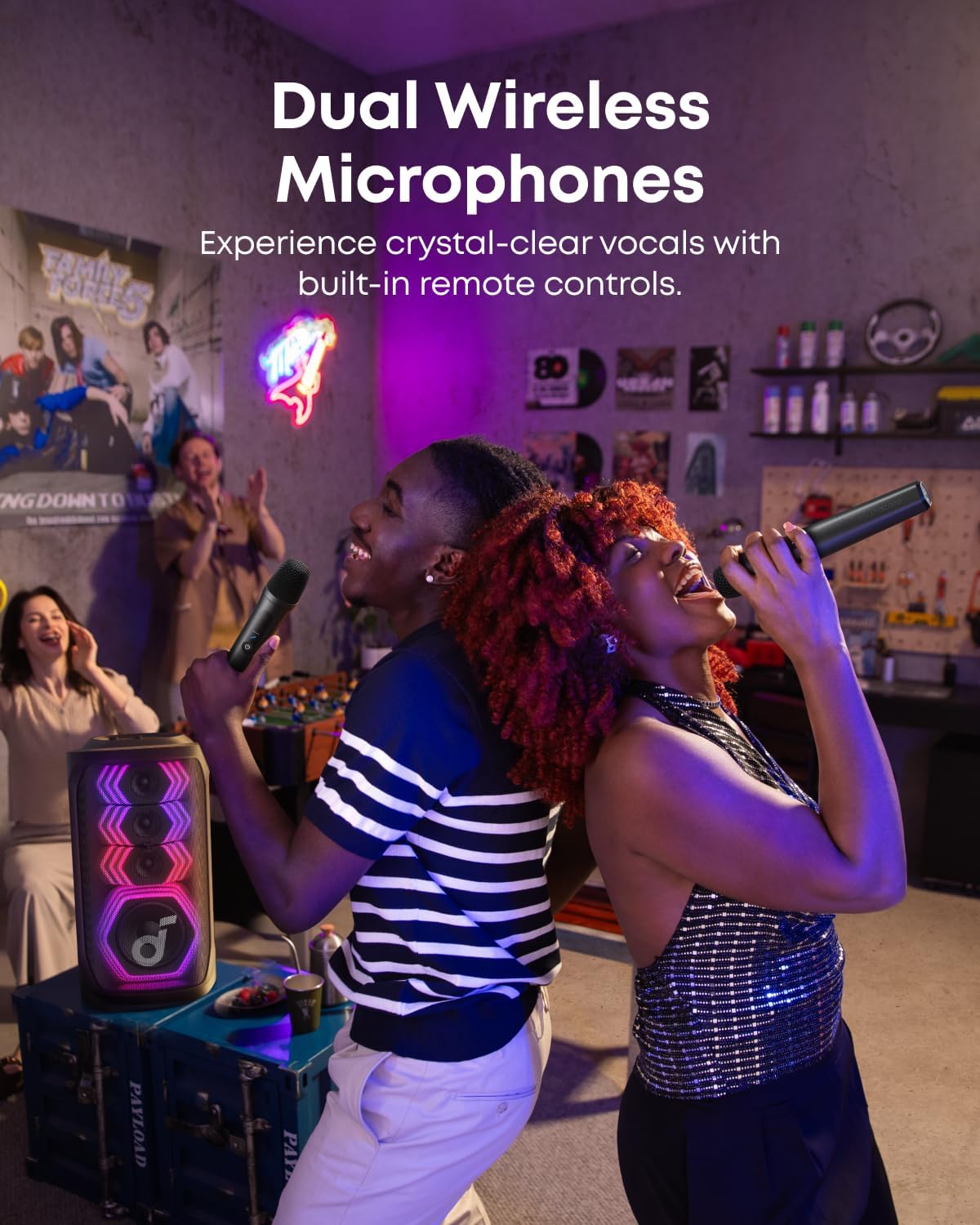 soundcore rave 3S | wireless karaoke party speaker