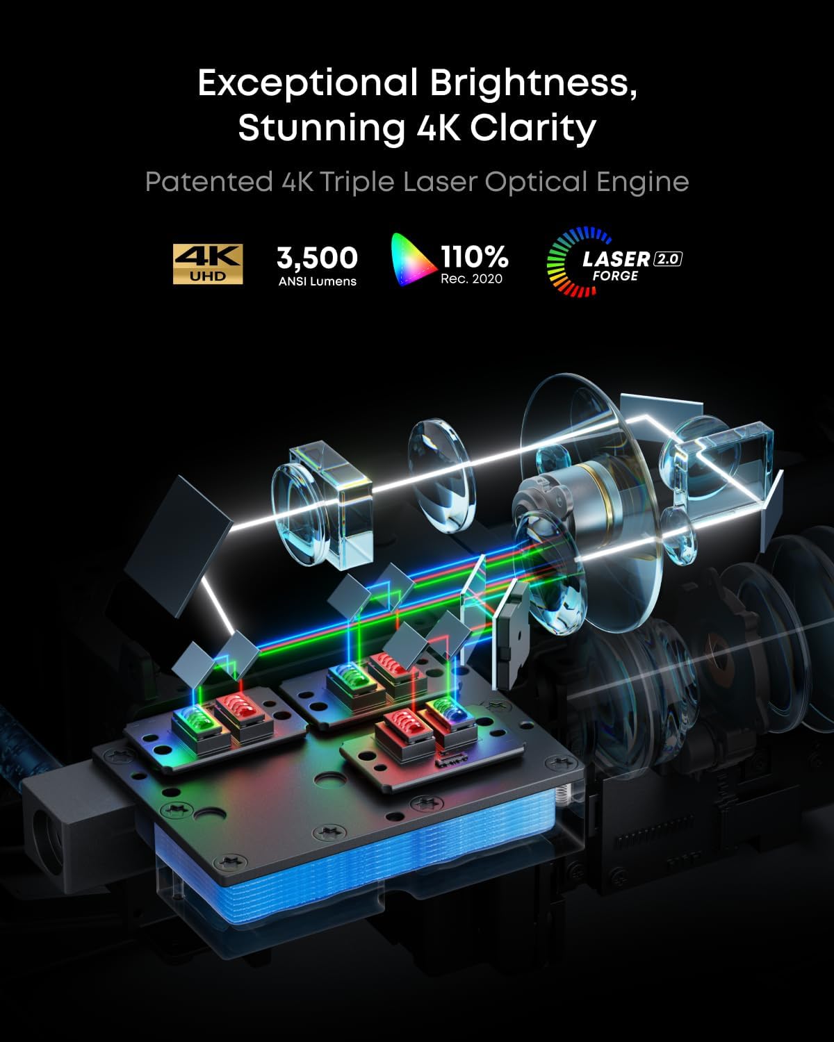 NEBULA X1 Triple Laser 4K Projector