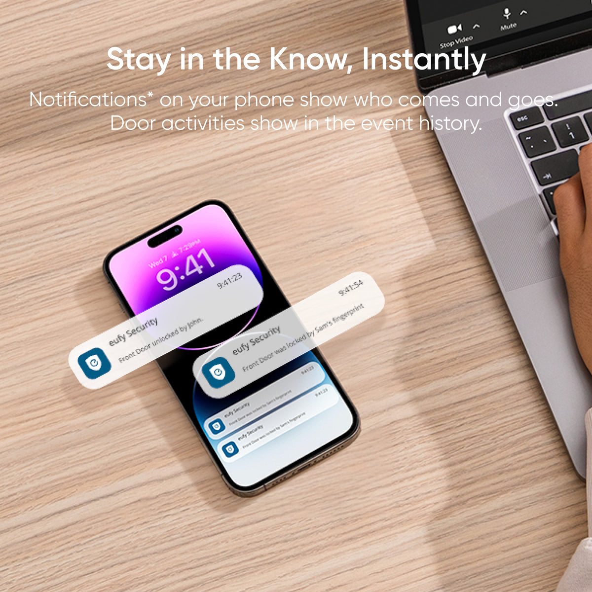 eufy E340 Video Doorbell and eufy C210 Smart Lock Bundle