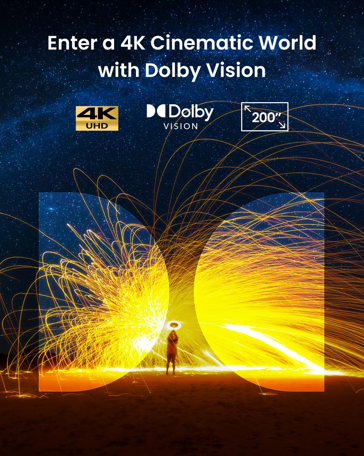 NEBULA Cosmos 4K SE Smart Projector