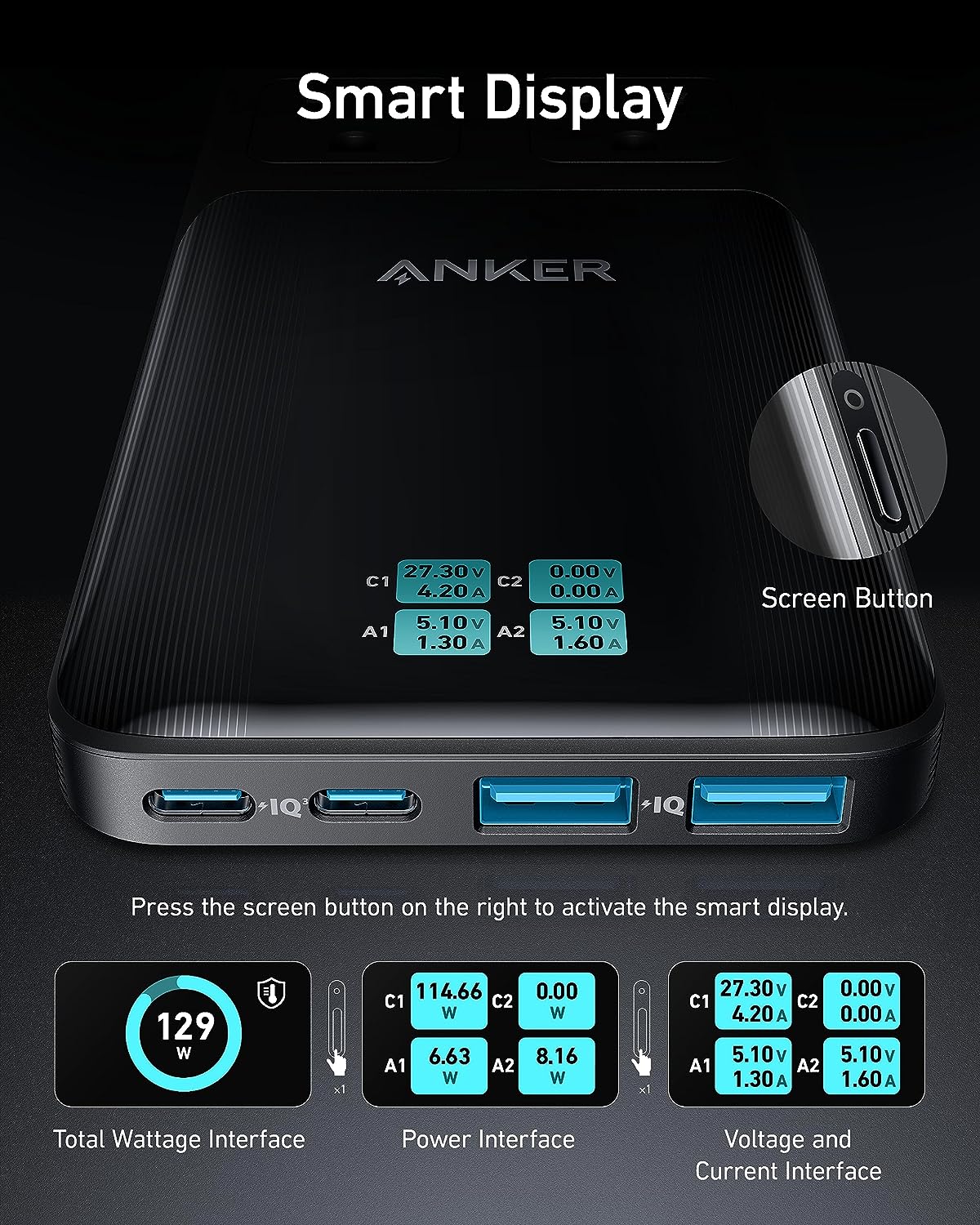 Anker Prime 6-in-1 USB C Charging Station