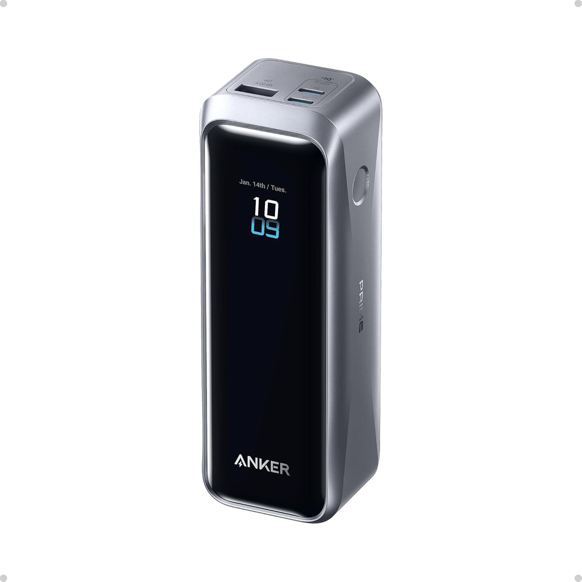 Anker Prime Power Bank, 20,100mAh 3-Port Portable Charger