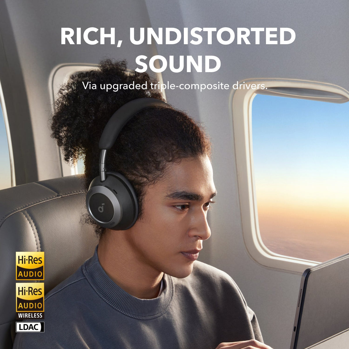soundcore Space One Pro | Foldable Over-Ear Headphones