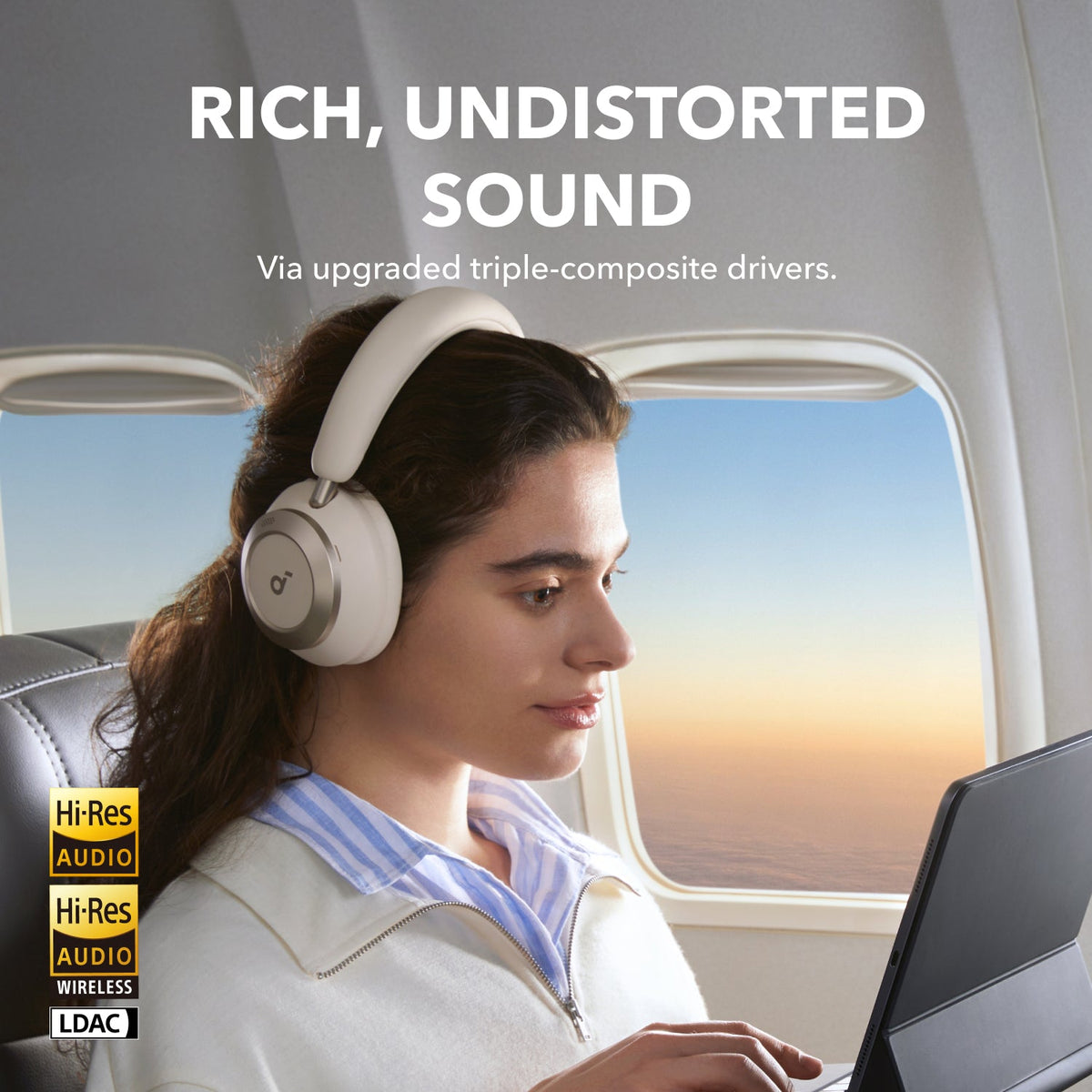 soundcore Space One Pro | Foldable Over-Ear Headphones