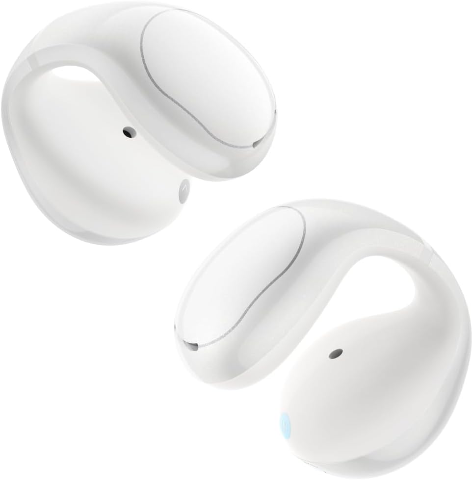 Soundcore C30i Open-Ear Earbuds - Black/ White