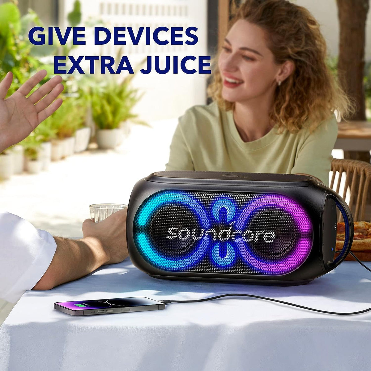 soundcore Rave  Party 2,  120W Portable Speaker with PartyCast