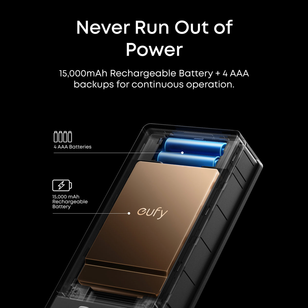 eufy FamiLock S3 Max with Palm Vein Recognition, 2K Video Doorbell, and 4 Inch Display