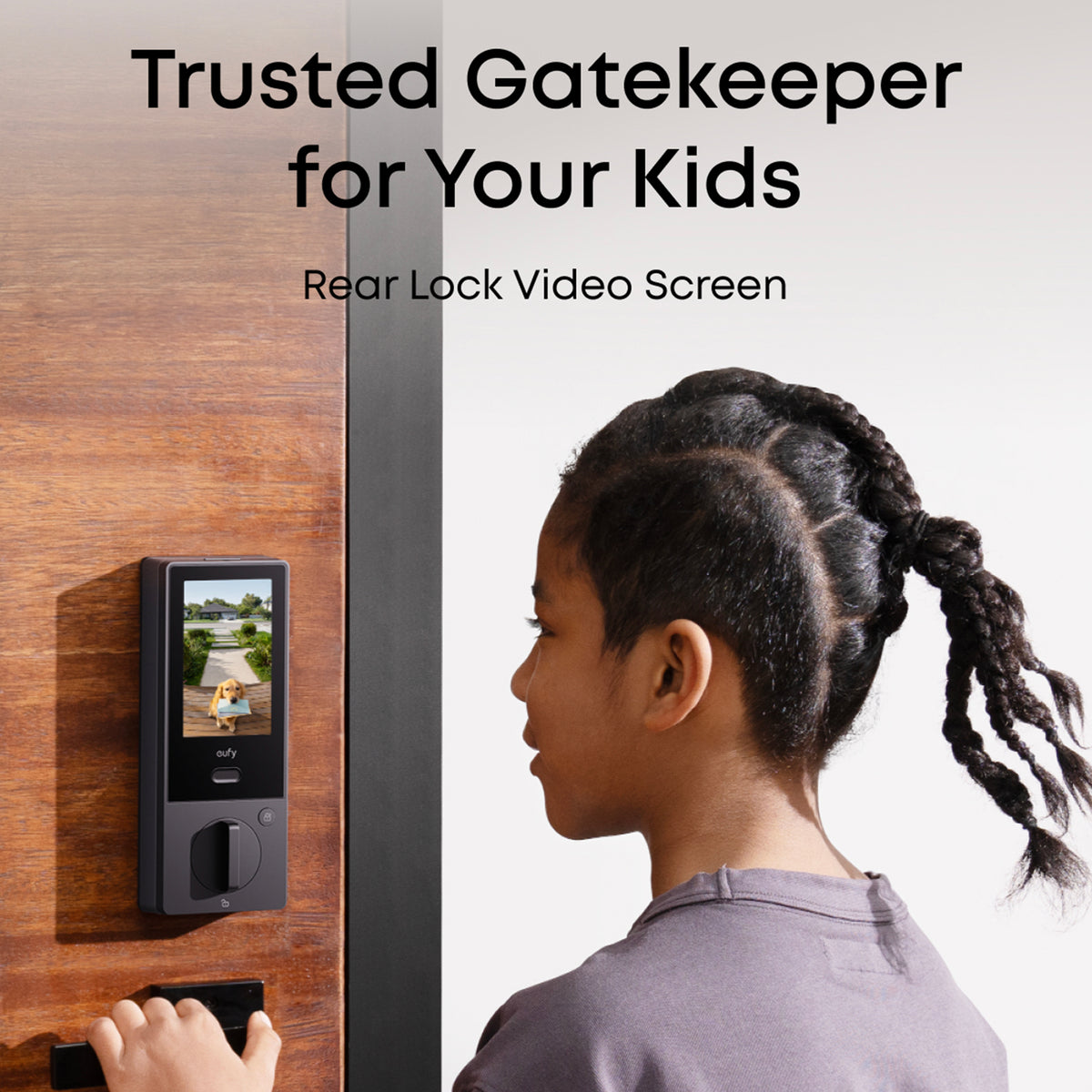 eufy FamiLock S3 Max with Palm Vein Recognition, 2K Video Doorbell, and 4 Inch Display