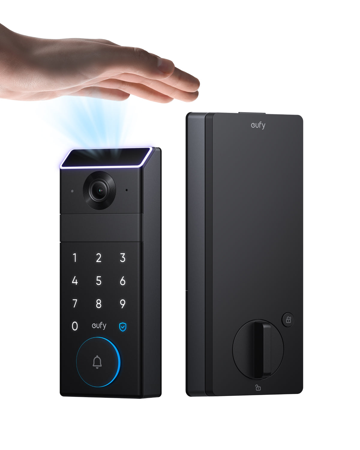 eufy FamiLock S3 with Palm Vein Recognition and 2K Video Doorbell