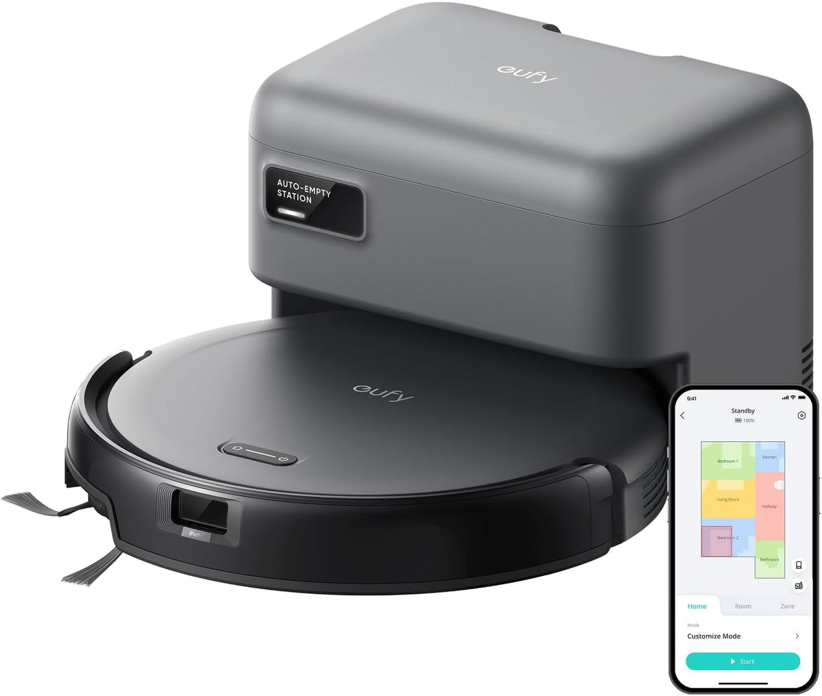 eufy C10 Robot Vacuum with One-Year Accessory Kit Bundle
