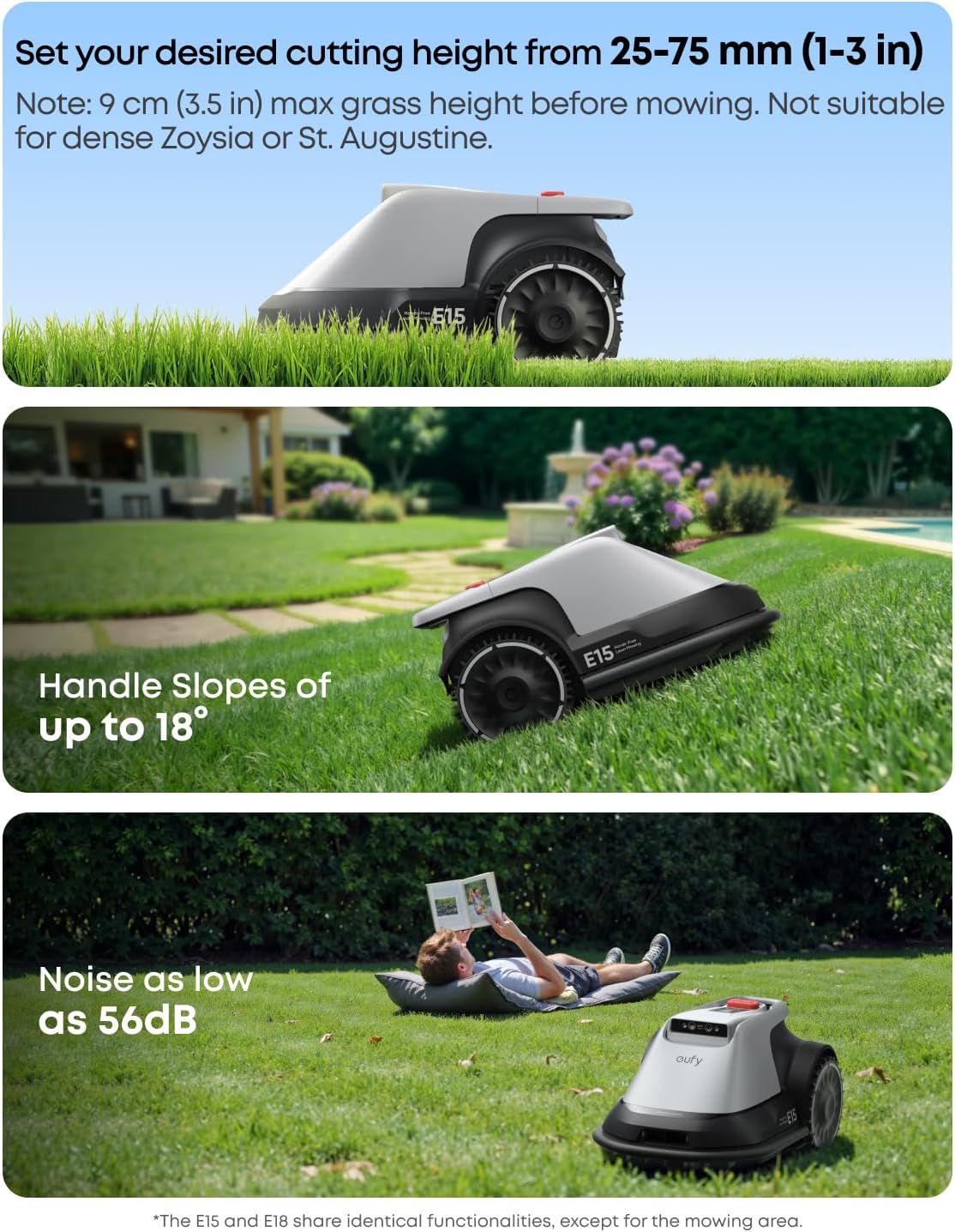 eufy E15 Robotic Lawn Mower