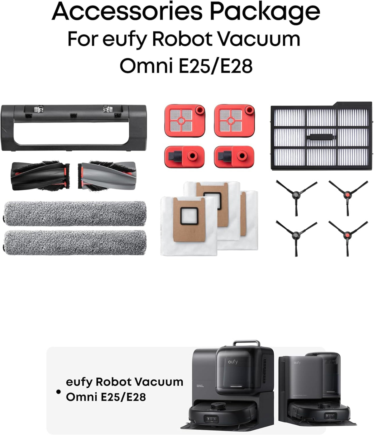 eufy Omni E28 with One-Year Accessory Kit Bundle