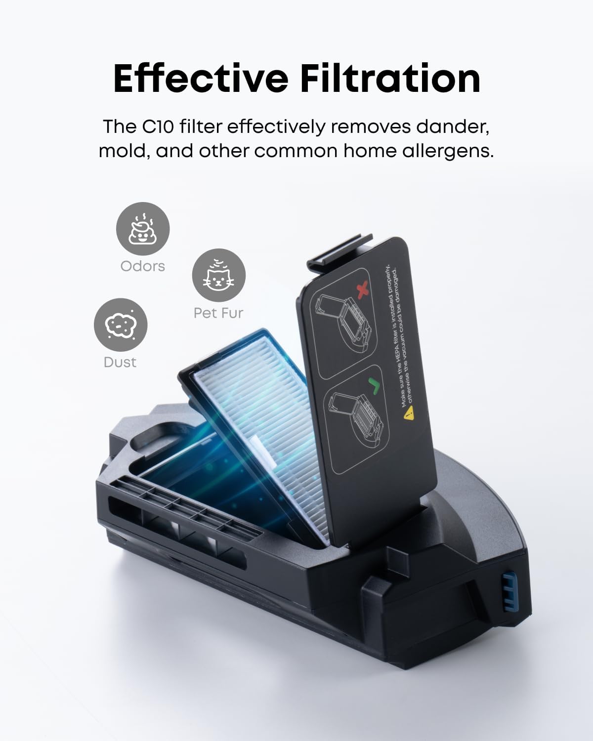 eufy C10 Robot Vacuum with One-Year Accessory Kit Bundle