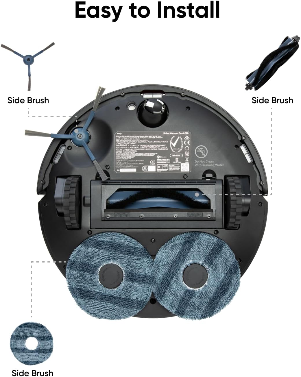 eufy Omni C20 with One-Year Accessory Kit Bundle