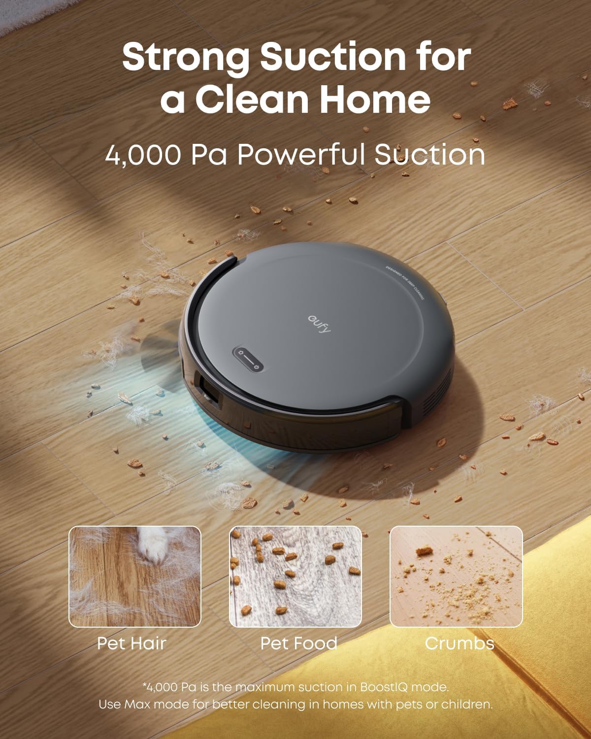 eufy C10 Robot Vacuum with One-Year Accessory Kit Bundle