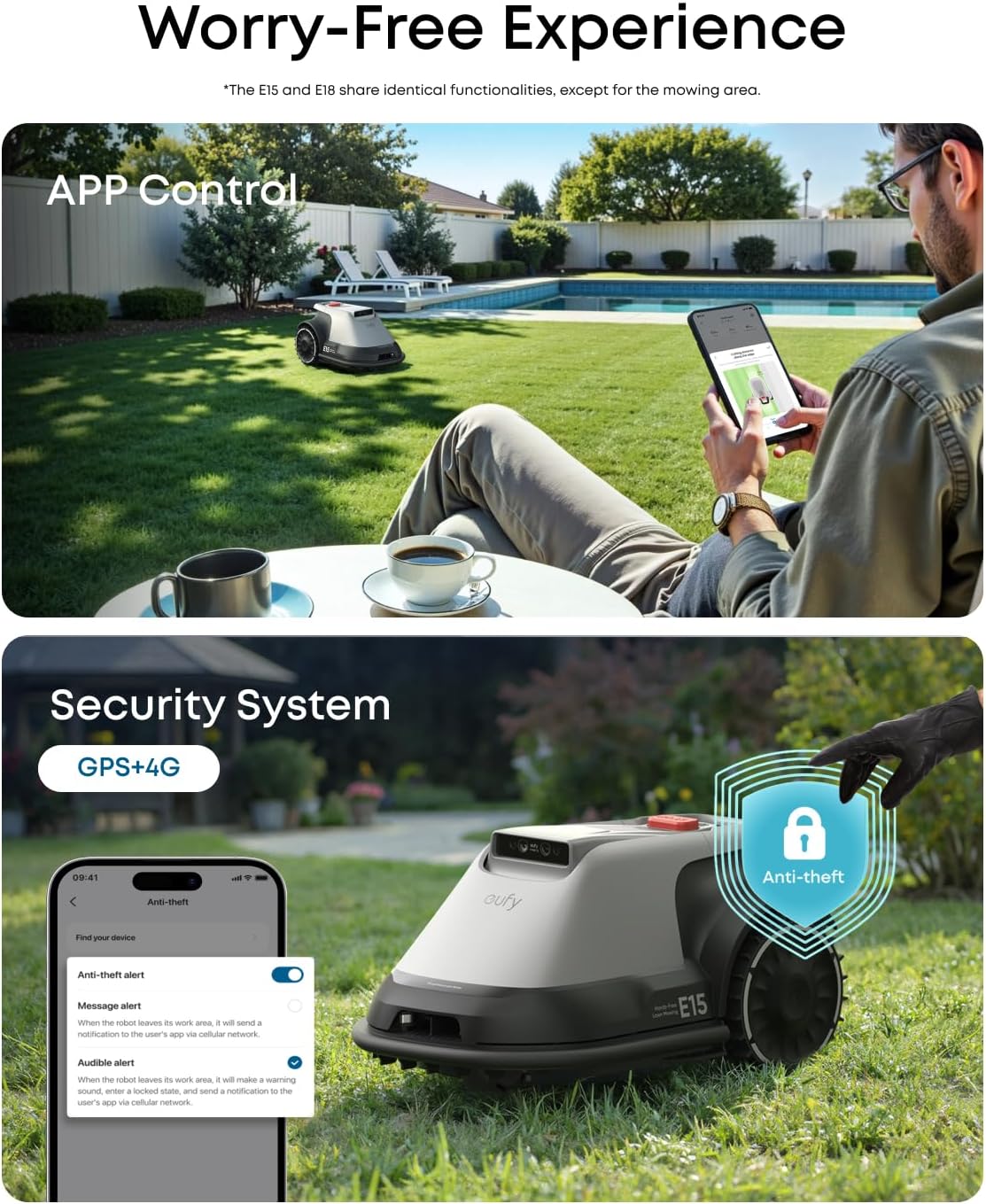 eufy E15 Robotic Lawn Mower