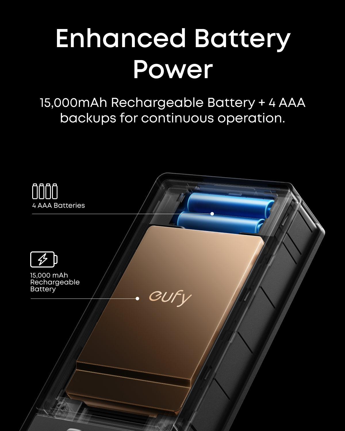 eufy FamiLock S3 with Palm Vein Recognition and 2K Video Doorbell