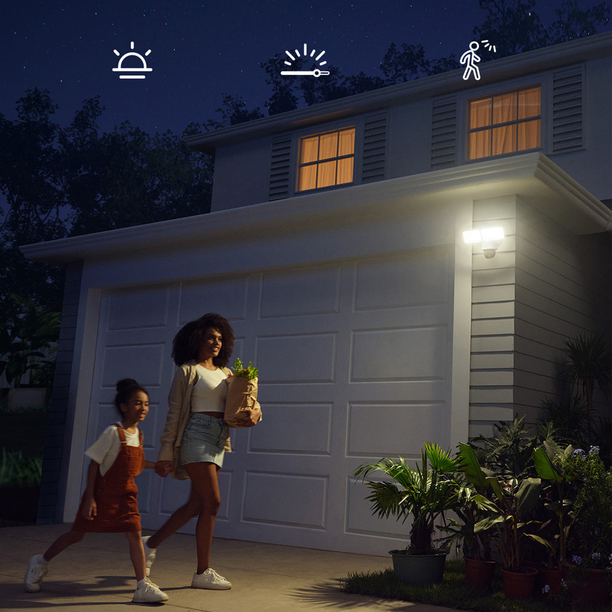 eufy Security Floodlight Cam with Dual Cam Doorbell Bundle