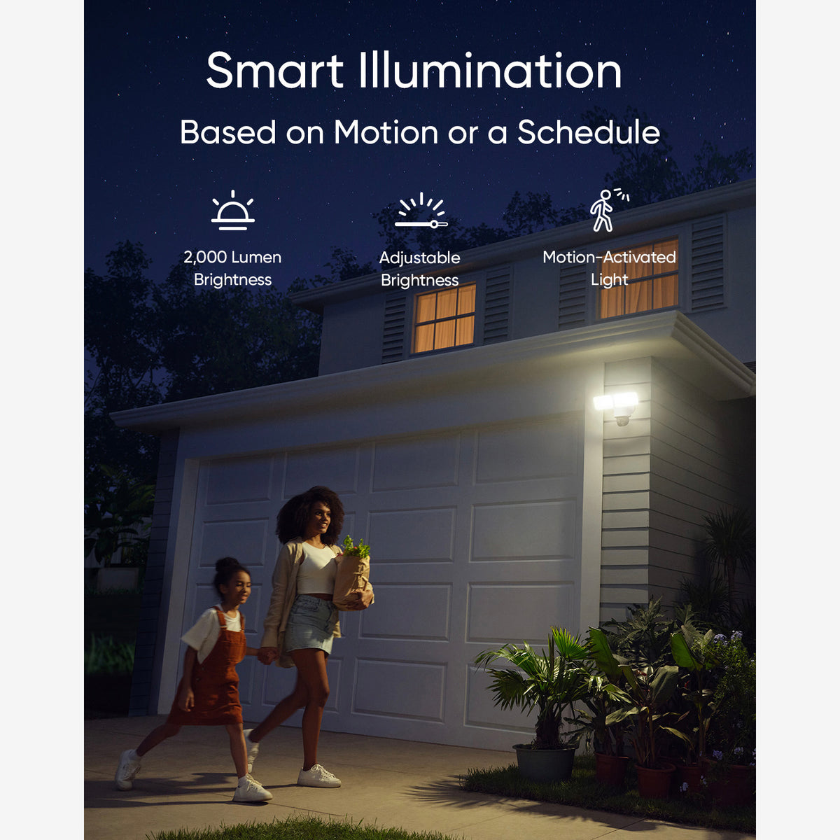 eufy E340 Floodlight Cam and eufy E340 Video Doorbell Bundle