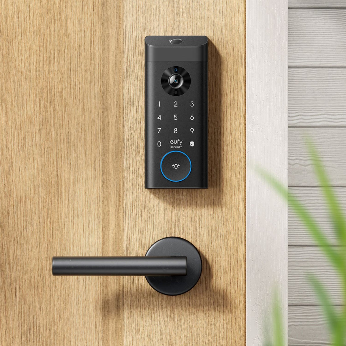 eufy Security Video Smart Lock with Pan/Tilt Solar Cam Bundle