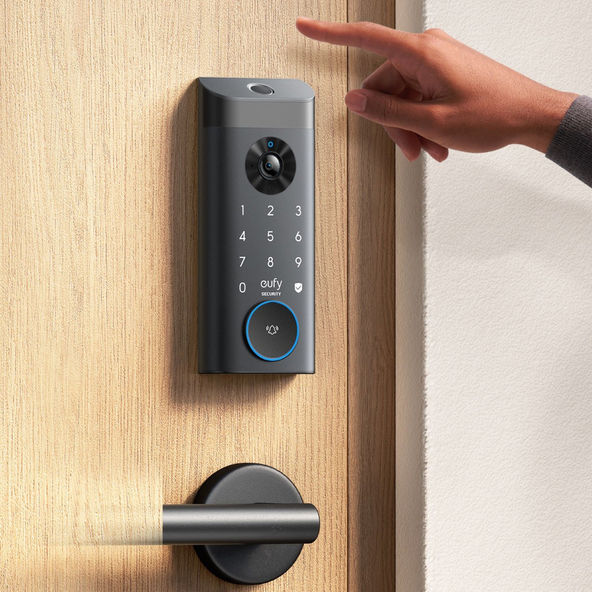 eufy Security Video Smart Lock with Pan/Tilt Indoor Cam Bundle